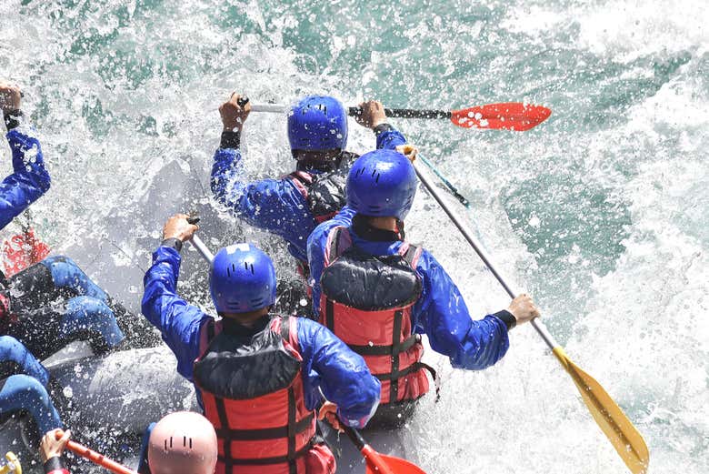 Rafting sul fiume Lütschine di Interlaken